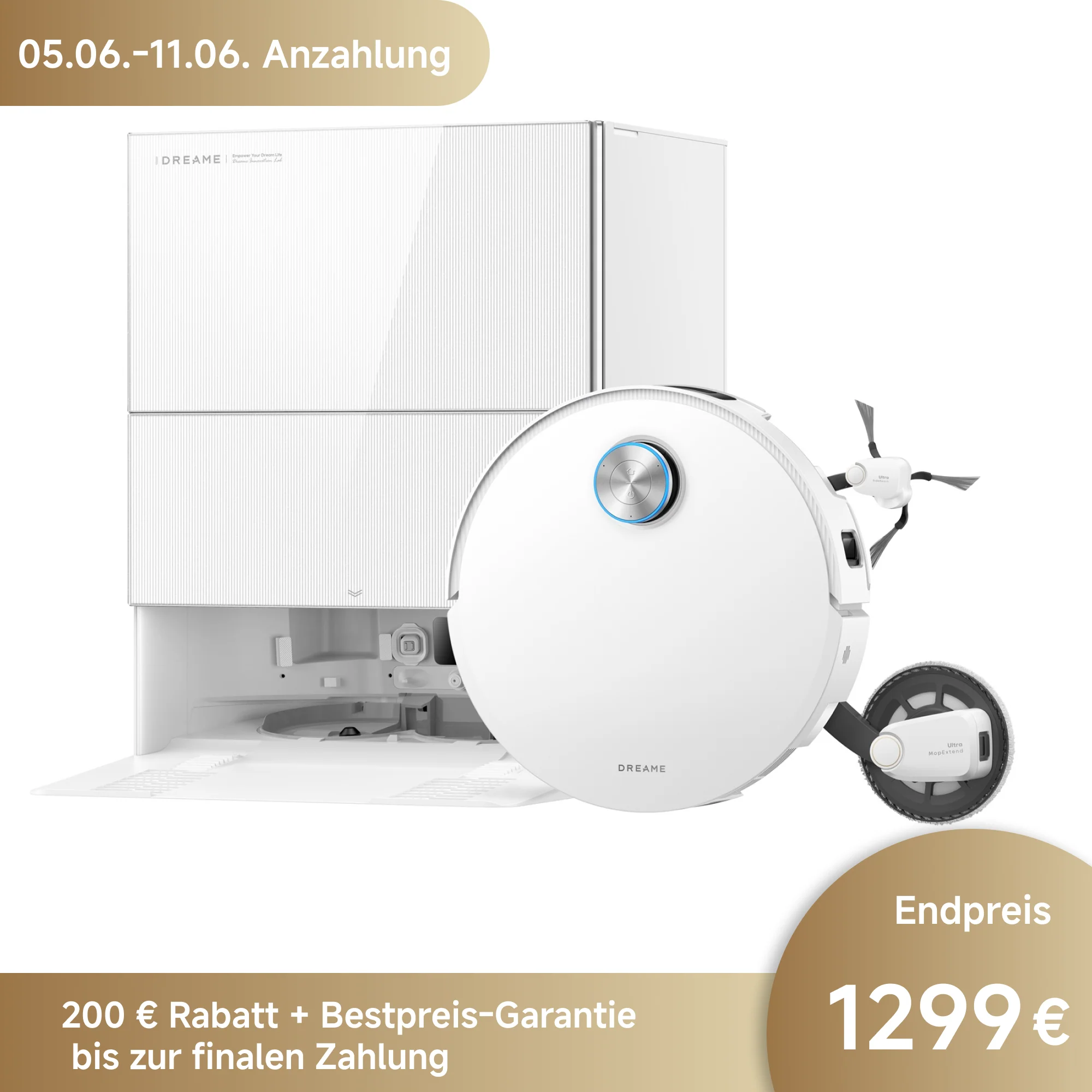 Dreame X60 Pro Ultra Complete Saugroboter Anzahlung