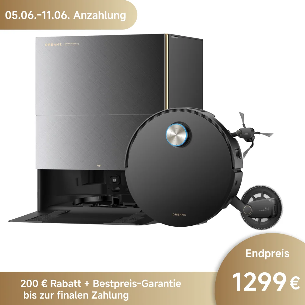 Dreame X60 Pro Ultra Complete Saugroboter Anzahlung - Image 3